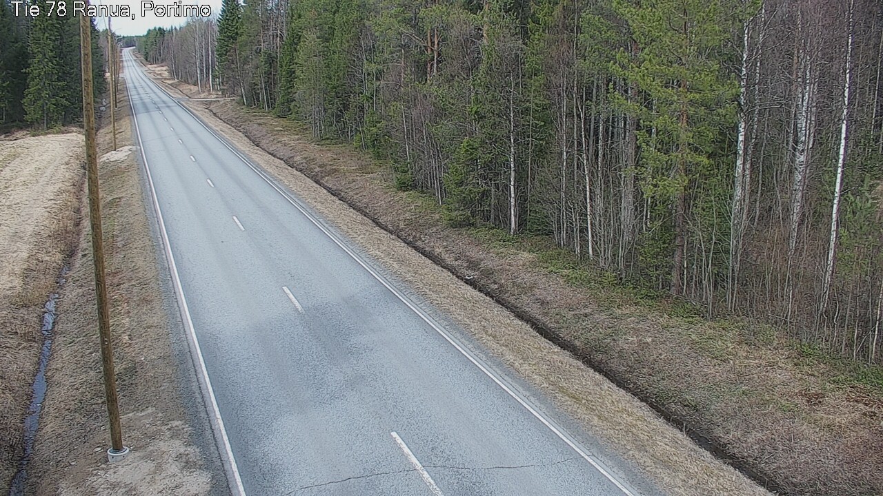 Kelikamerat Kuva Tie 78_Ranua, Portimo, Ranua, Lappi