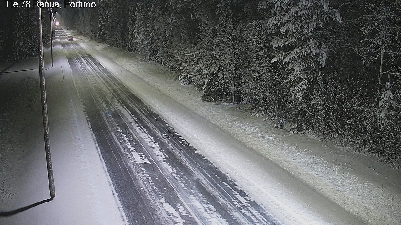 Weather Camera Image Väg 78_Ranua, Portimo, Ranua, Lappi