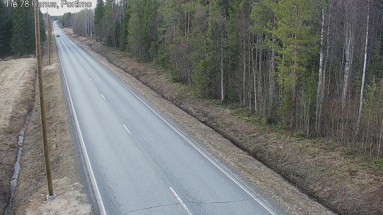 Kelikamerat Kuva Tie 78_Ranua, Portimo, Ranua, Lappi