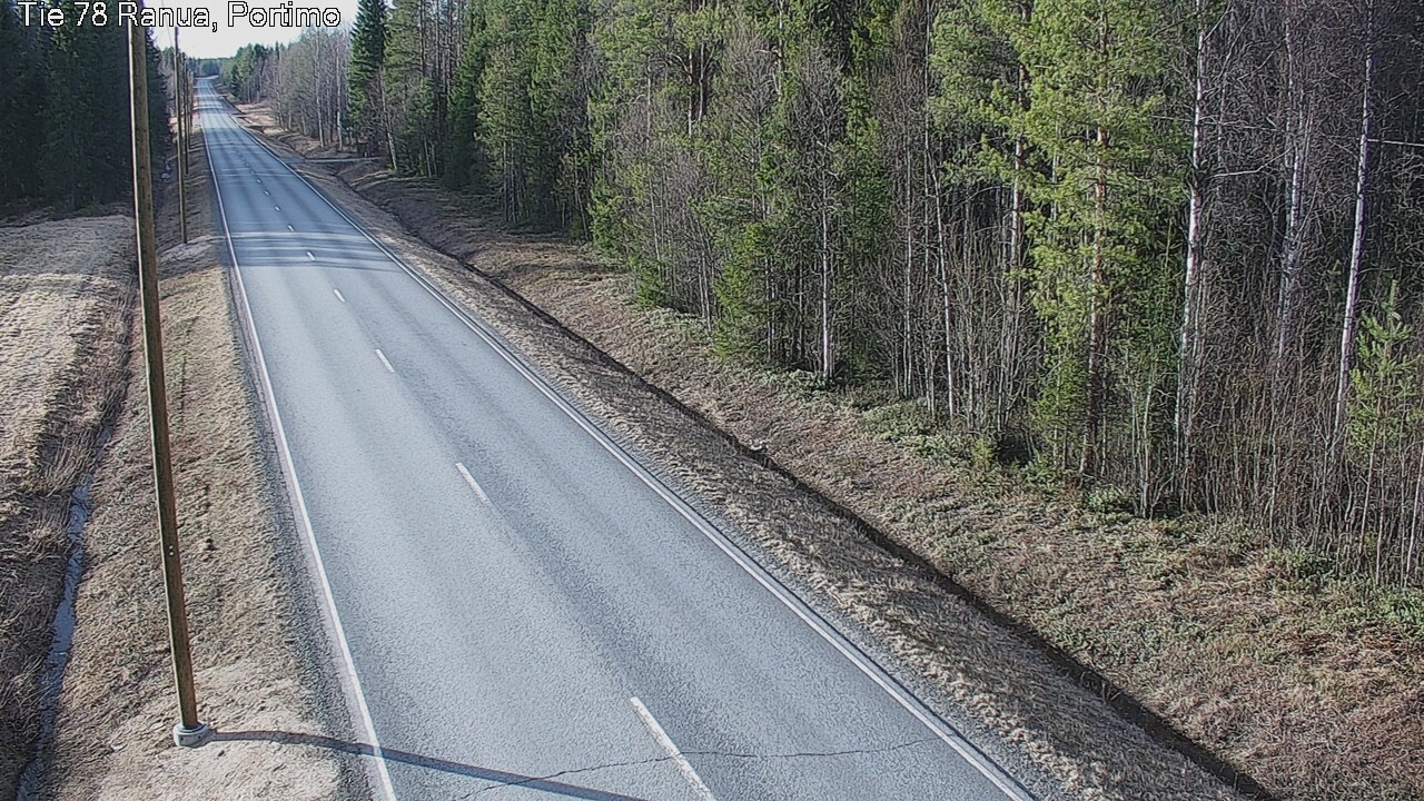 Kelikamerat Kuva Tie 78_Ranua, Portimo, Ranua, Lappi