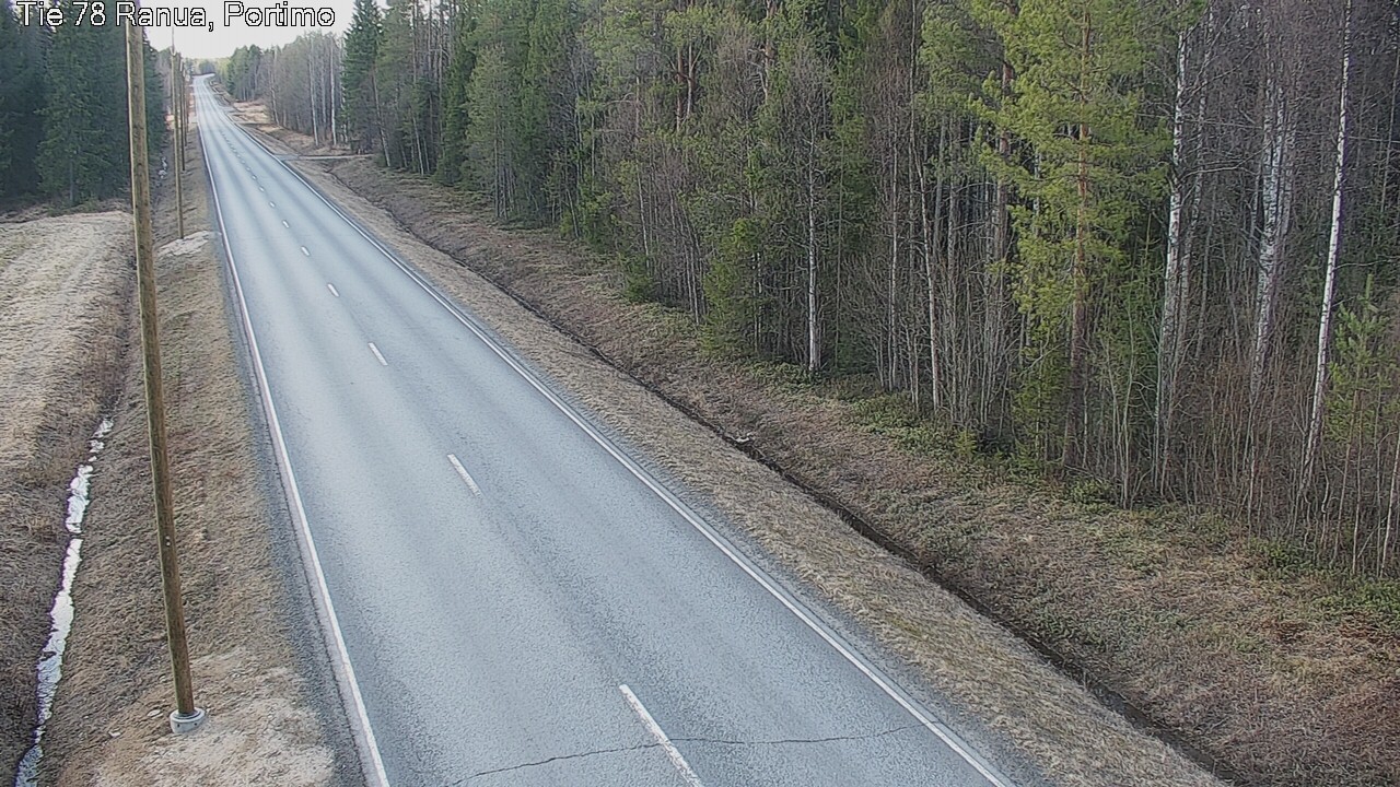 Kelikamerat Kuva Tie 78_Ranua, Portimo, Ranua, Lappi