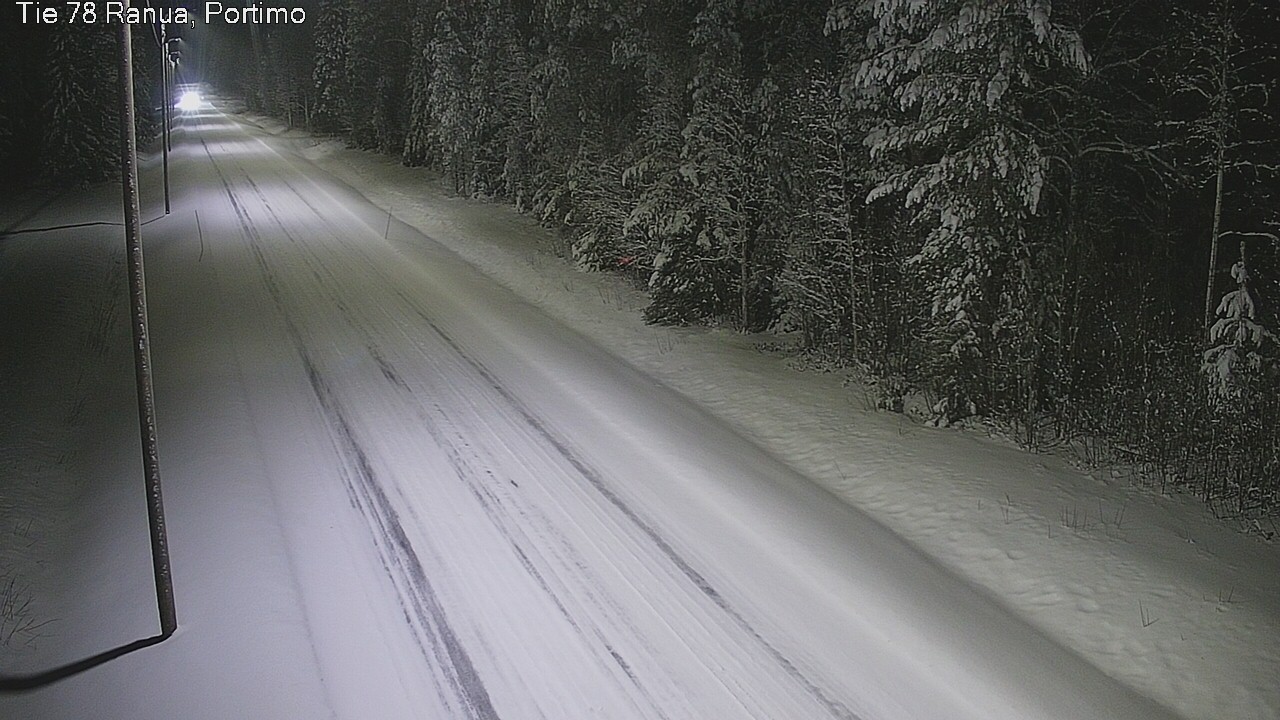Weather Camera Image Väg 78_Ranua, Portimo, Ranua, Lappi