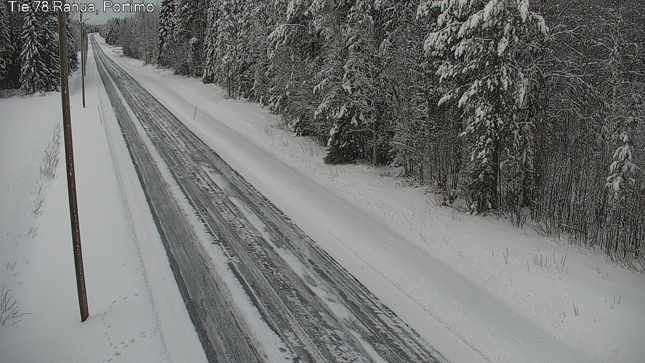 Weather Camera Image Road 78_Ranua, Portimo, Ranua, Lappi