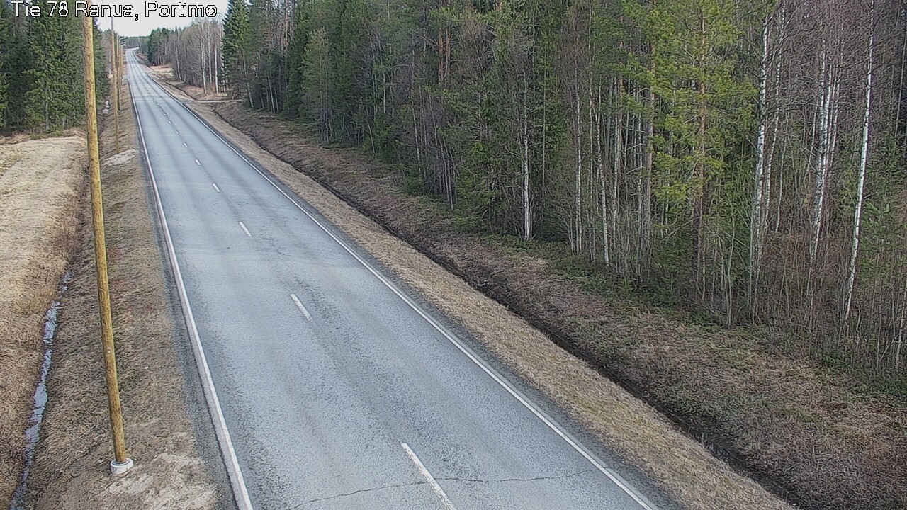Kelikamerat Kuva Tie 78_Ranua, Portimo, Ranua, Lappi