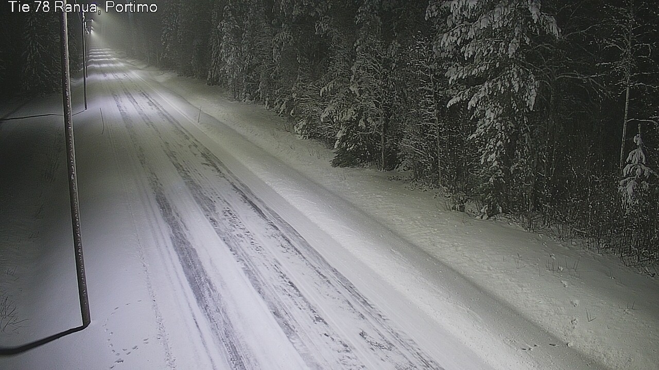 Weather Camera Image Väg 78_Ranua, Portimo, Ranua, Lappi