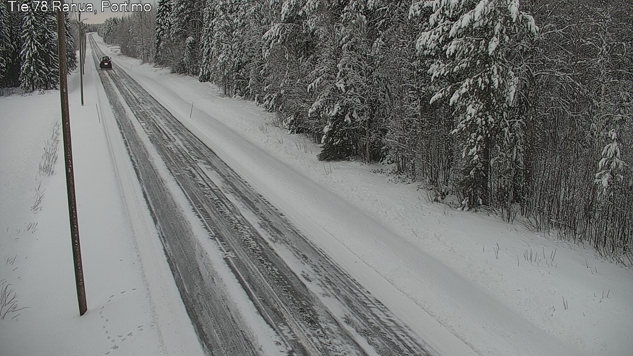 Weather Camera Image Väg 78_Ranua, Portimo, Ranua, Lappi