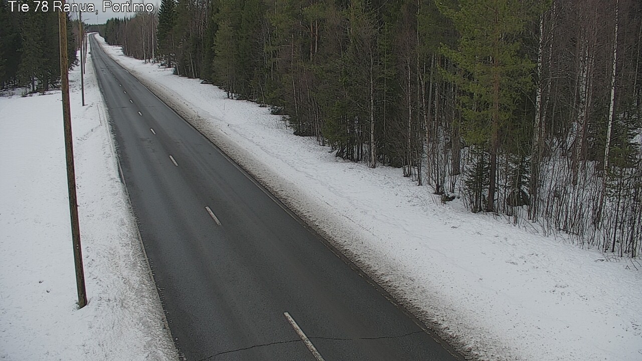 Kelikamerat Kuva Tie 78_Ranua, Portimo, Ranua, Lappi