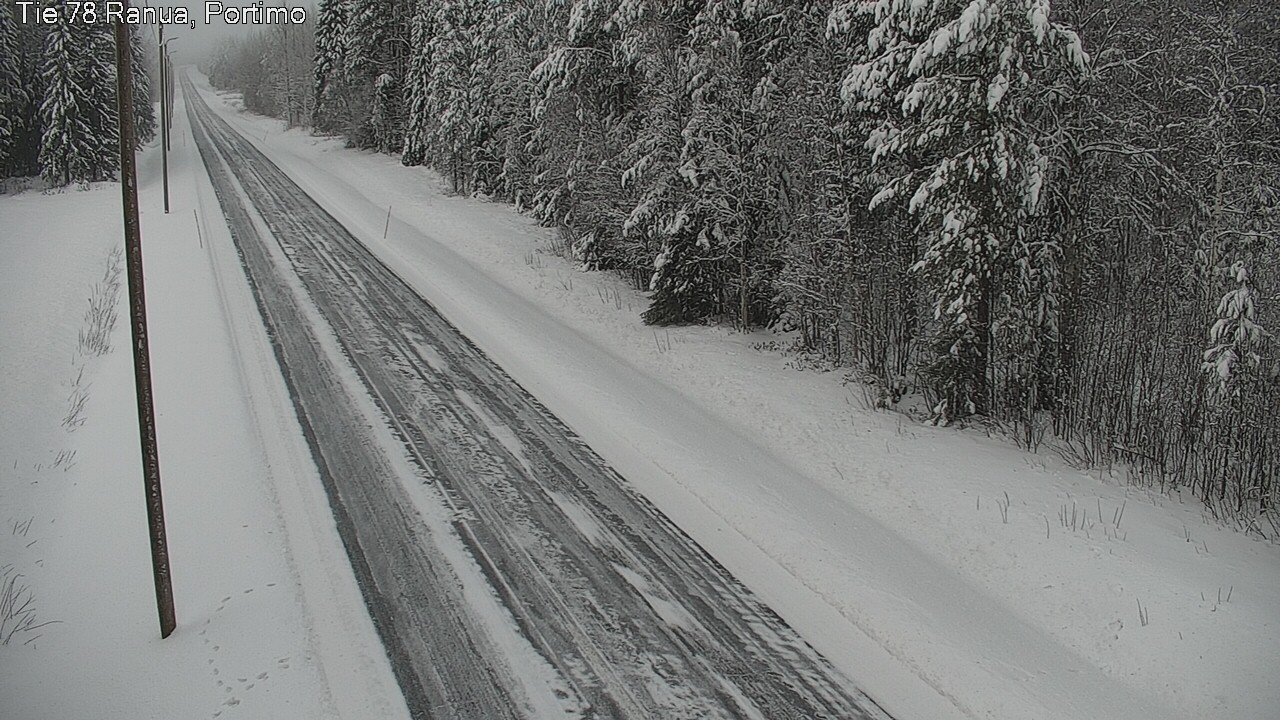 Weather Camera Image Road 78_Ranua, Portimo, Ranua, Lappi