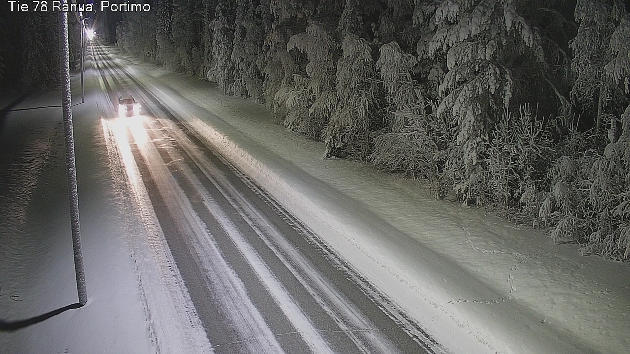 Kelikamerat Kuva Tie 78_Ranua, Portimo, Ranua, Lappi