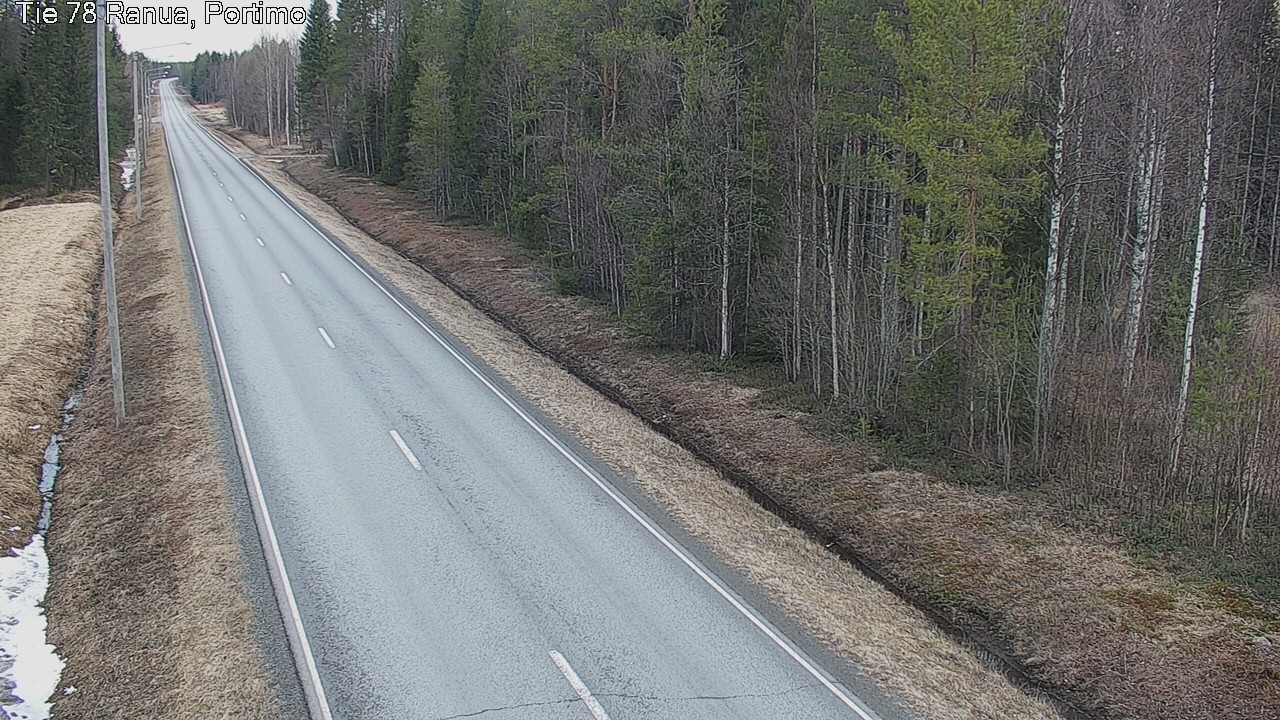 Weather Camera Image Road 78_Ranua, Portimo, Ranua, Lappi