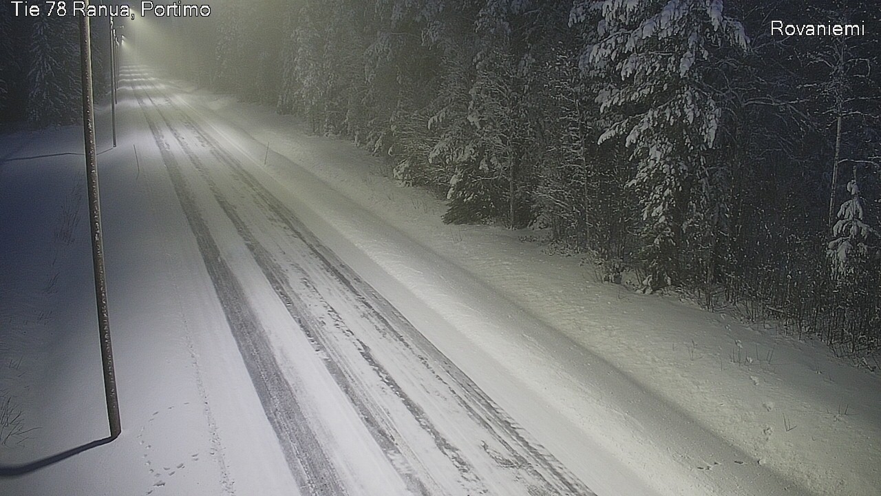 Weather Camera Image Väg 78_Ranua, Portimo, Ranua, Lappi