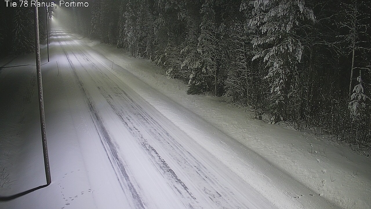 Weather Camera Image Väg 78_Ranua, Portimo, Ranua, Lappi