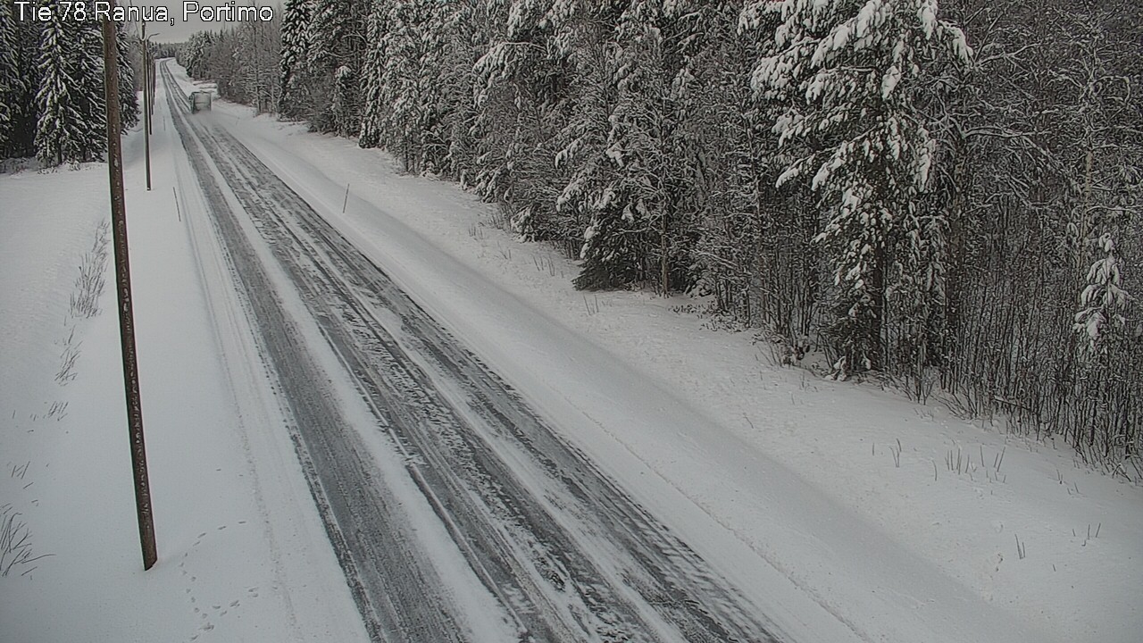 Weather Camera Image Väg 78_Ranua, Portimo, Ranua, Lappi