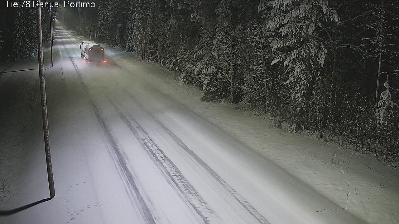 Weather Camera Image Väg 78_Ranua, Portimo, Ranua, Lappi