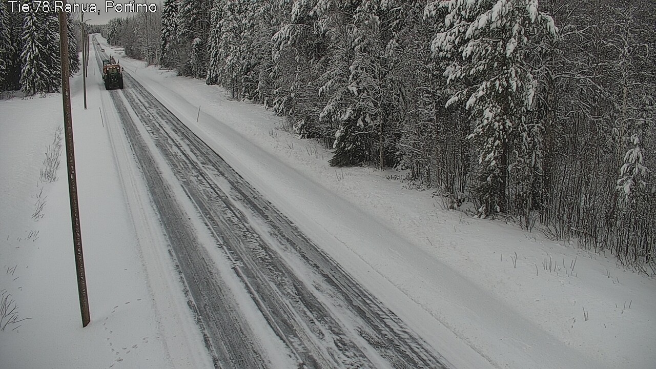 Weather Camera Image Väg 78_Ranua, Portimo, Ranua, Lappi