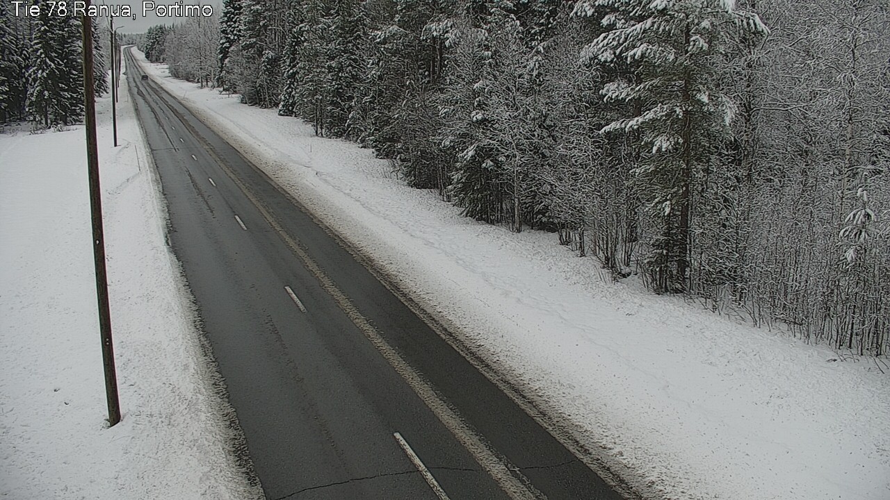 Kelikamerat Kuva Tie 78_Ranua, Portimo, Ranua, Lappi