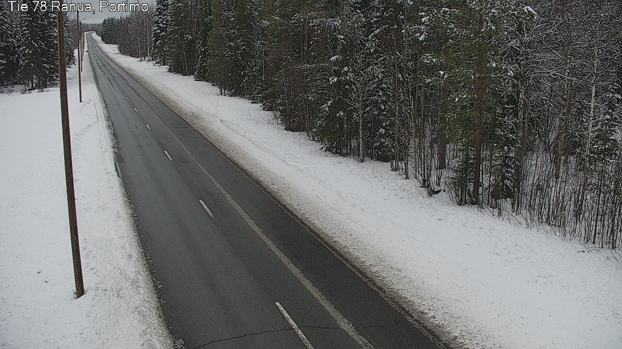 Kelikamerat Kuva Tie 78_Ranua, Portimo, Ranua, Lappi