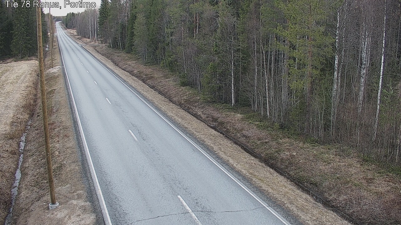 Kelikamerat Kuva Tie 78_Ranua, Portimo, Ranua, Lappi