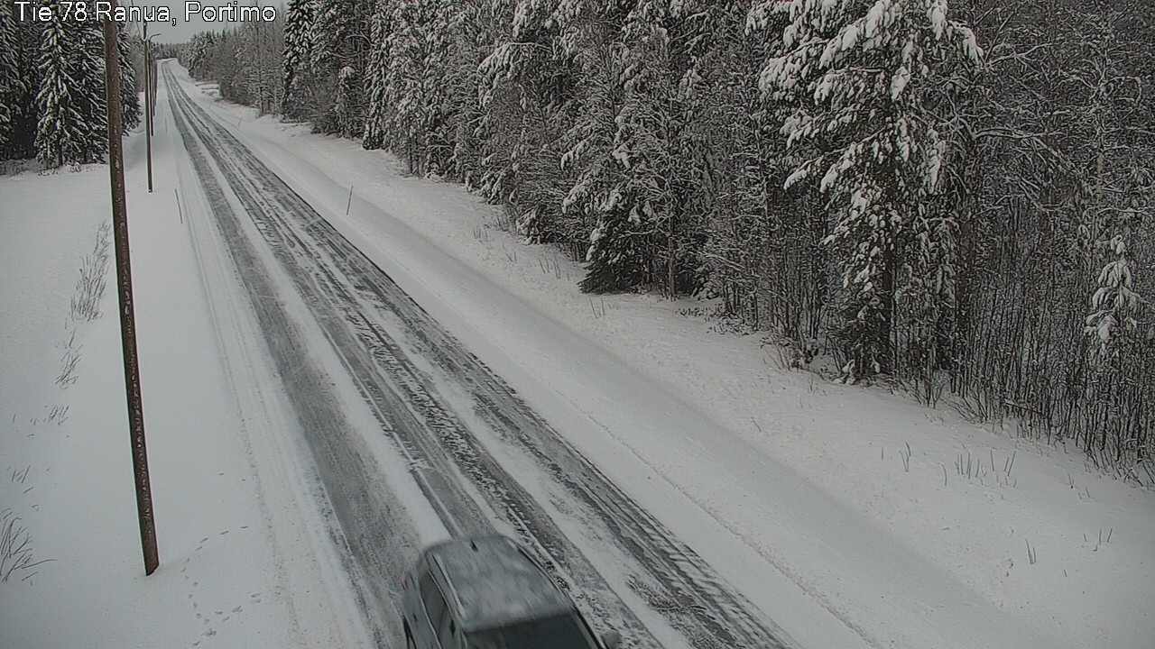 Weather Camera Image Väg 78_Ranua, Portimo, Ranua, Lappi