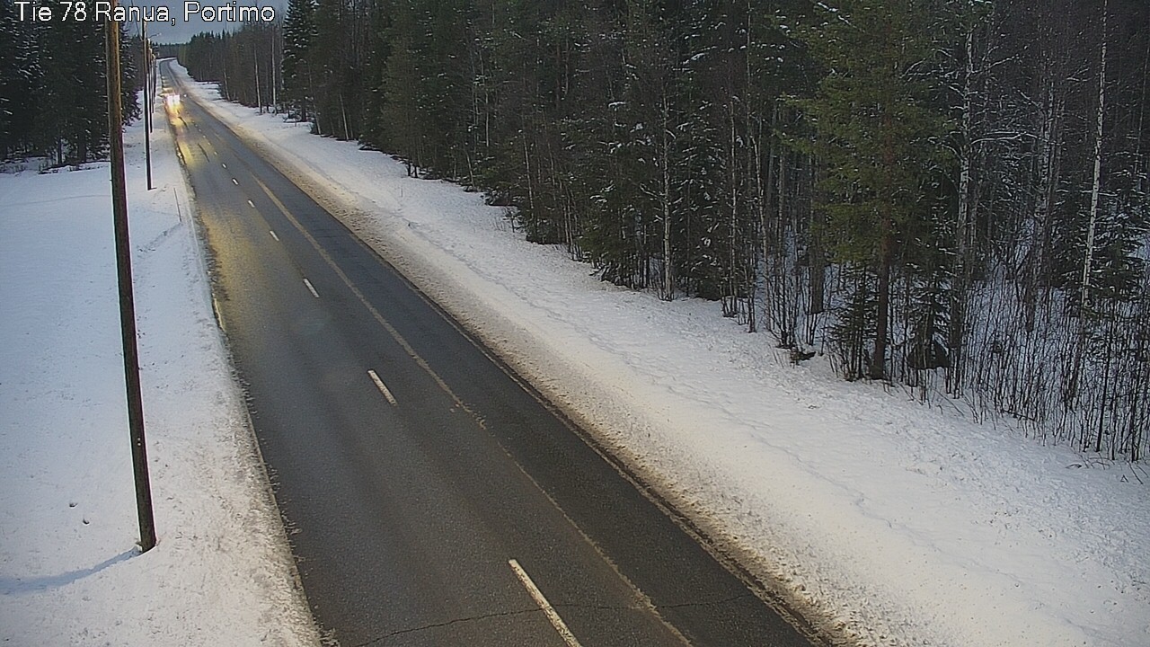 Kelikamerat Kuva Tie 78_Ranua, Portimo, Ranua, Lappi