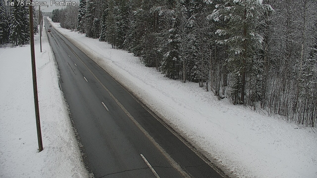 Kelikamerat Kuva Tie 78_Ranua, Portimo, Ranua, Lappi