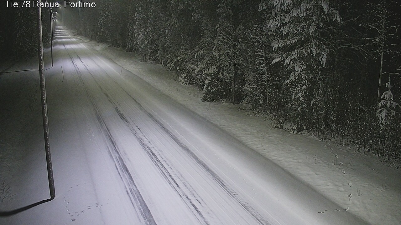 Weather Camera Image Väg 78_Ranua, Portimo, Ranua, Lappi