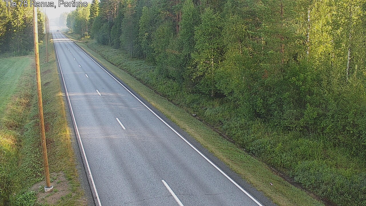Weather Camera Image Road 78_Ranua, Portimo, Ranua, Lappi