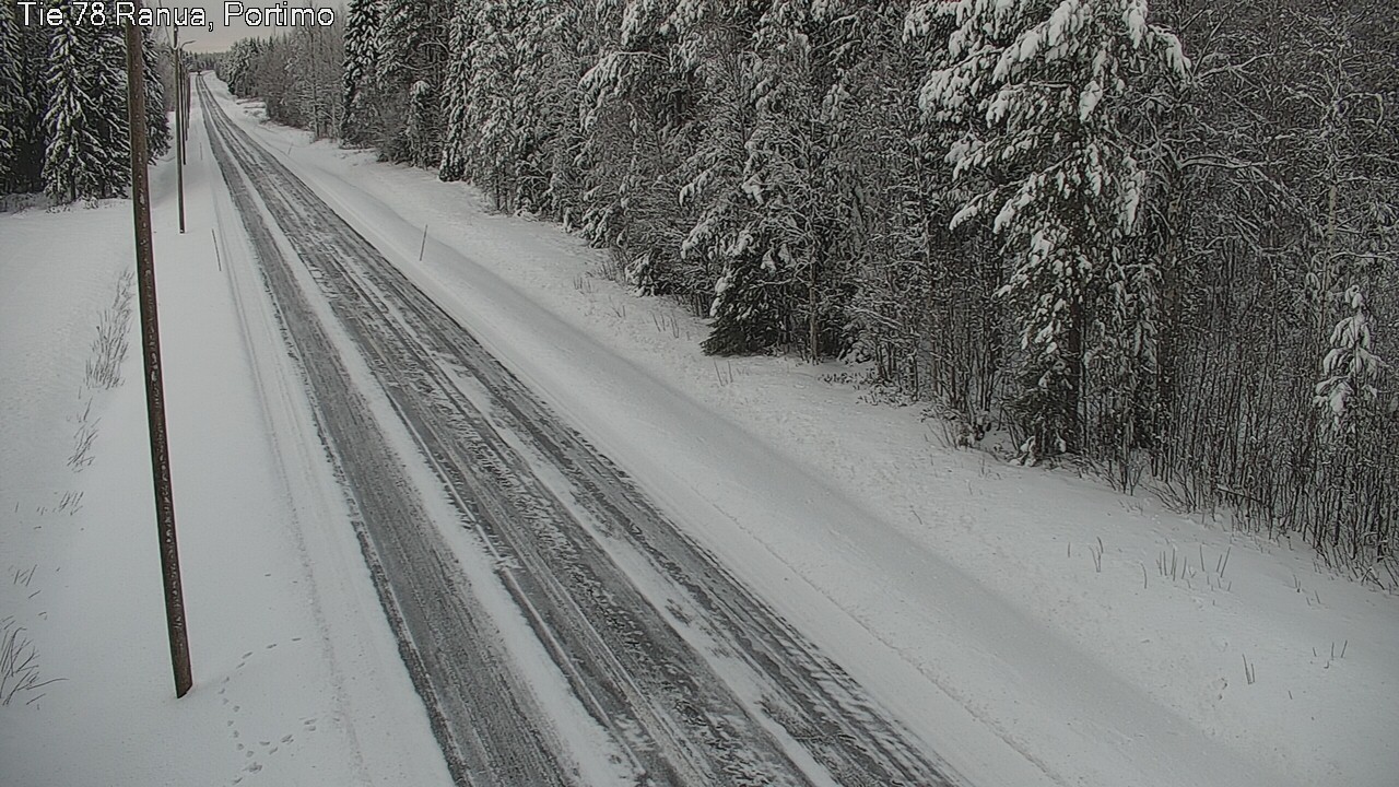 Weather Camera Image Väg 78_Ranua, Portimo, Ranua, Lappi