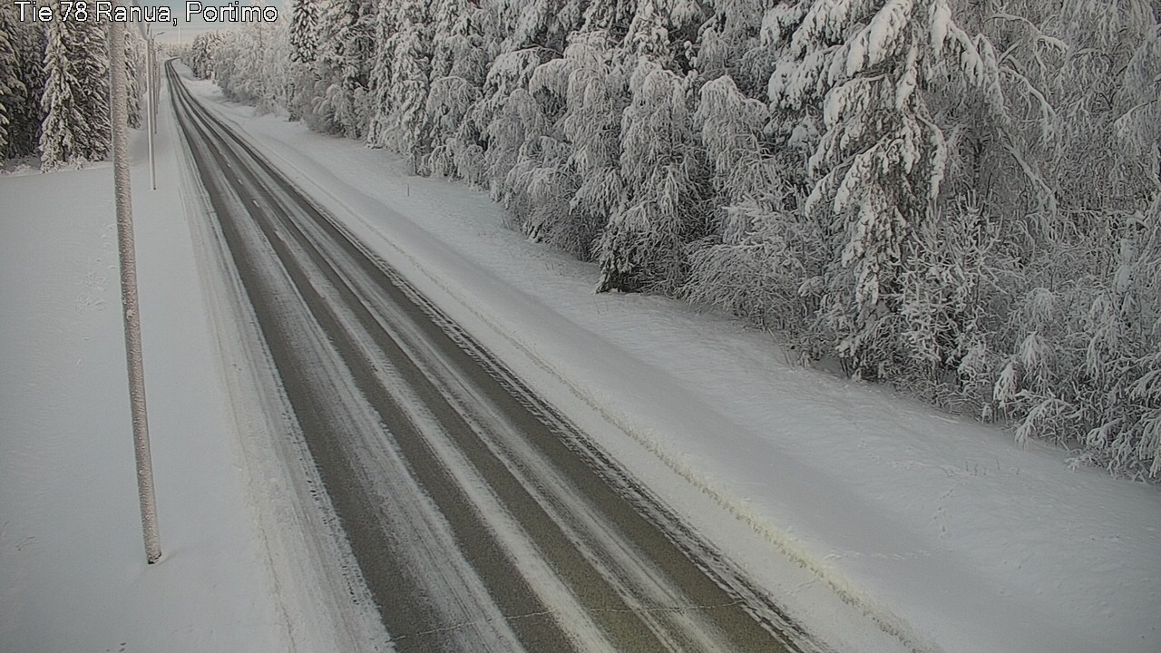 Kelikamerat Kuva Tie 78_Ranua, Portimo, Ranua, Lappi