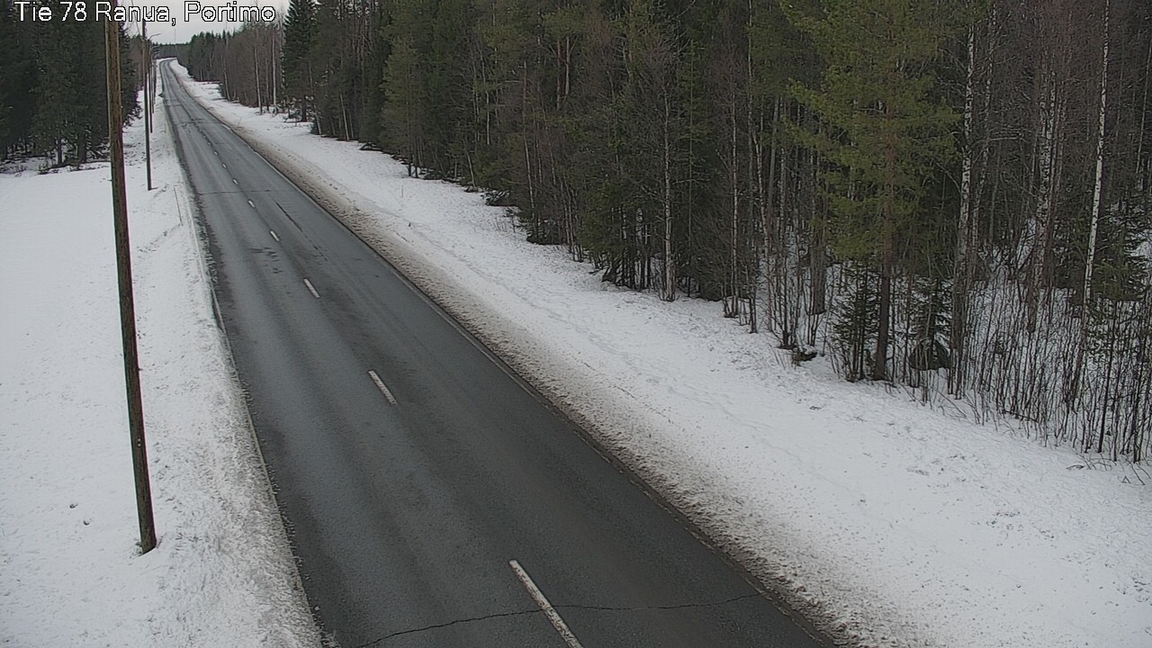 Kelikamerat Kuva Tie 78_Ranua, Portimo, Ranua, Lappi