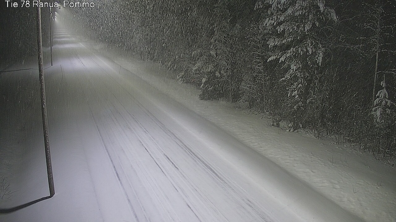 Weather Camera Image Väg 78_Ranua, Portimo, Ranua, Lappi