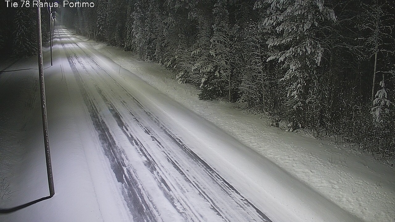 Weather Camera Image Väg 78_Ranua, Portimo, Ranua, Lappi