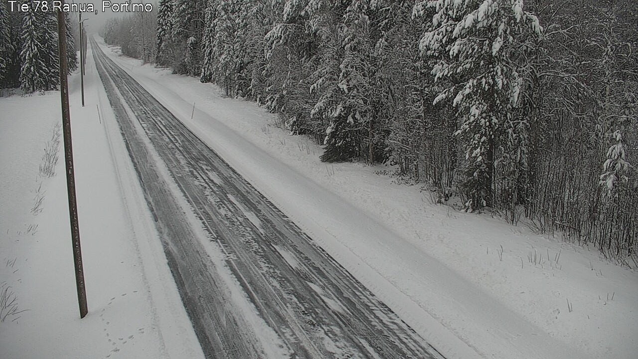 Weather Camera Image Road 78_Ranua, Portimo, Ranua, Lappi