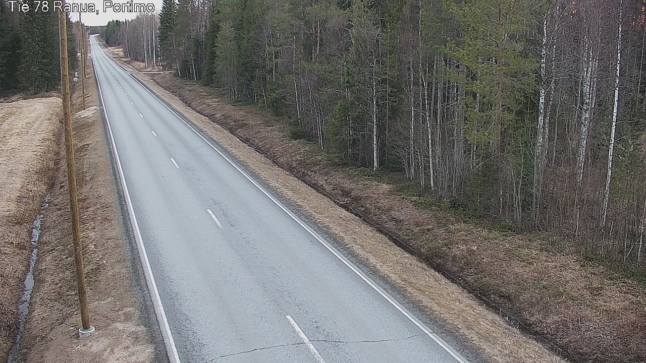 Kelikamerat Kuva Tie 78_Ranua, Portimo, Ranua, Lappi