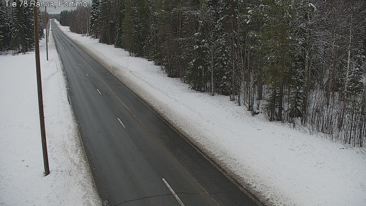 Kelikamerat Kuva Tie 78_Ranua, Portimo, Ranua, Lappi