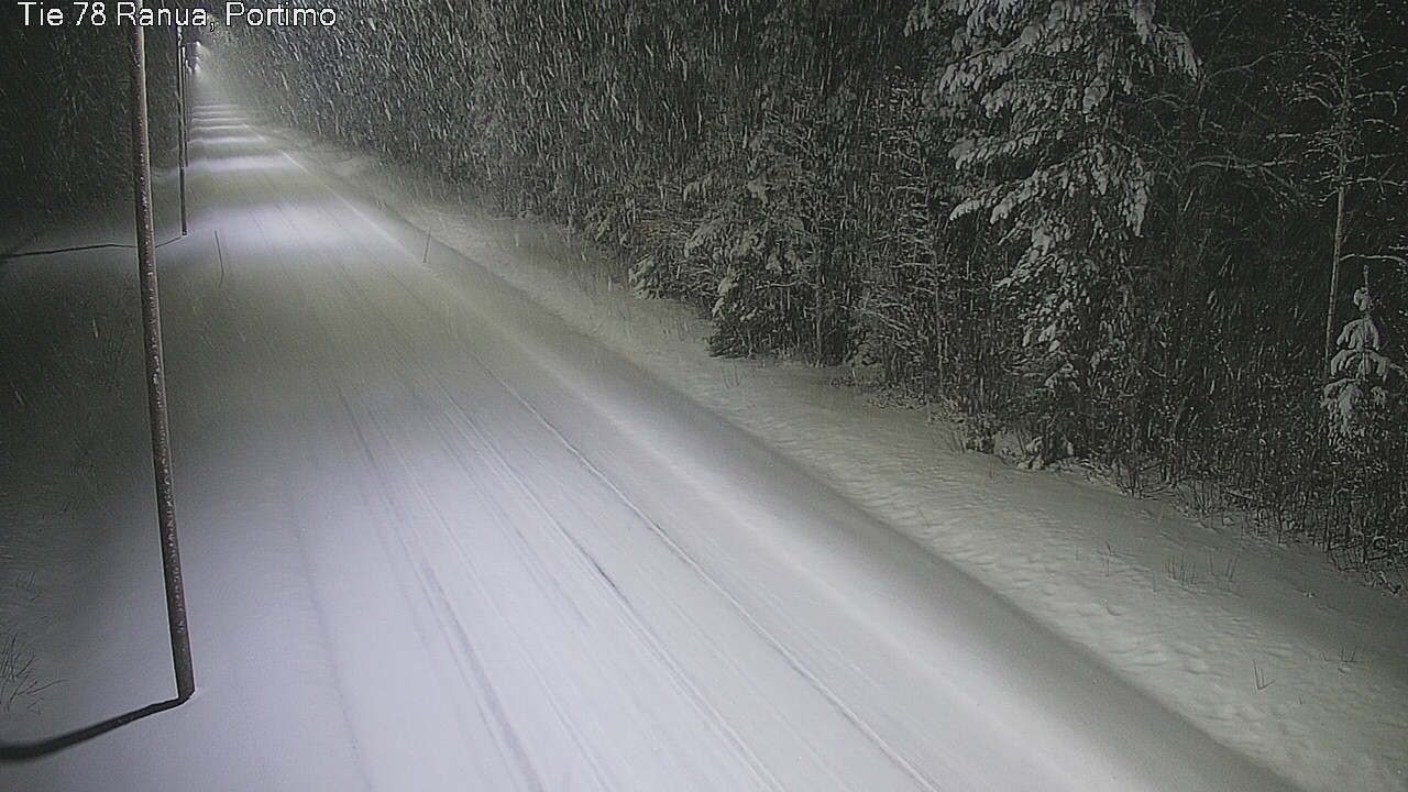 Weather Camera Image Väg 78_Ranua, Portimo, Ranua, Lappi