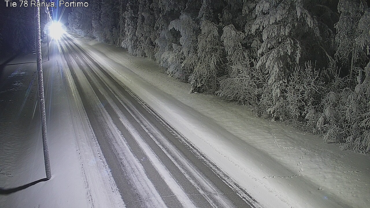 Kelikamerat Kuva Tie 78_Ranua, Portimo, Ranua, Lappi