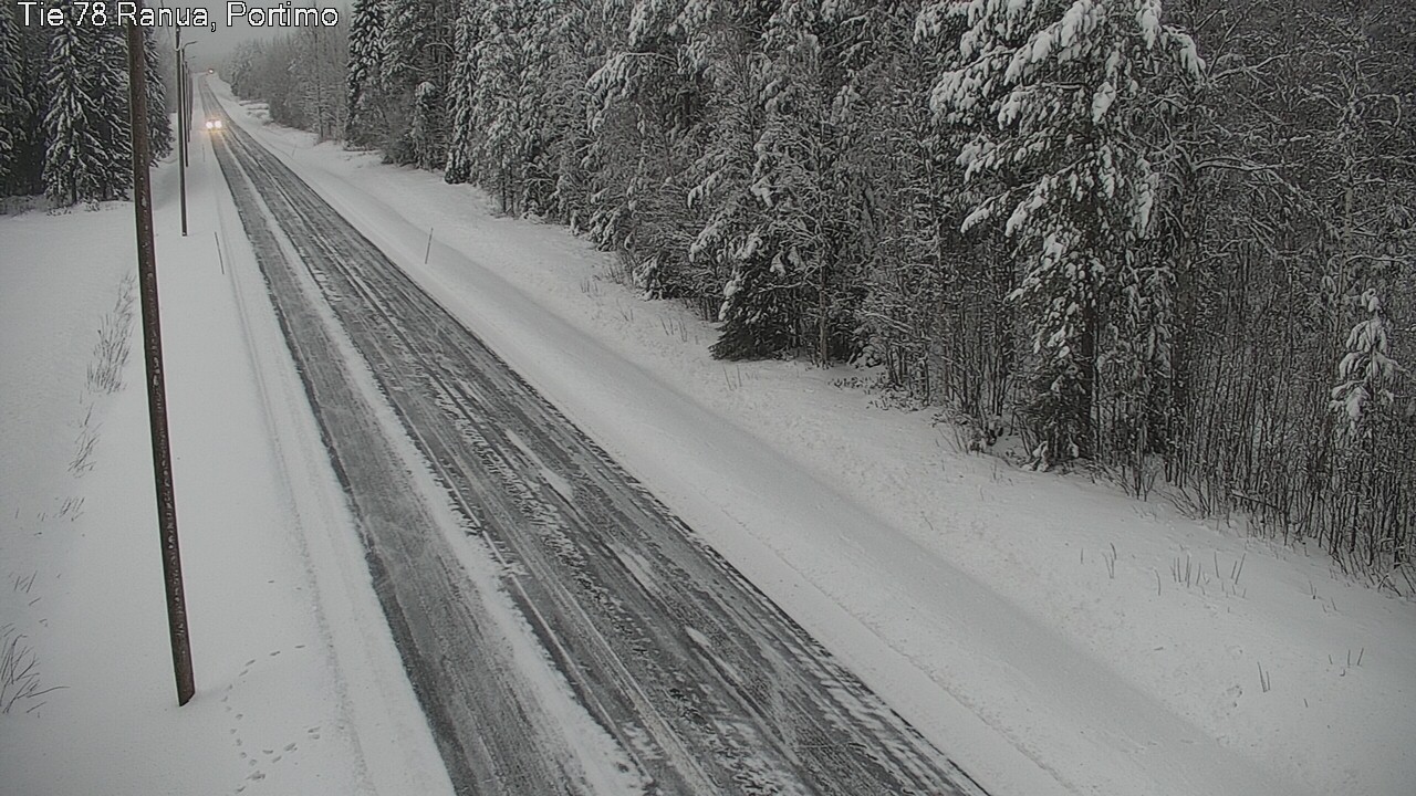 Weather Camera Image Road 78_Ranua, Portimo, Ranua, Lappi