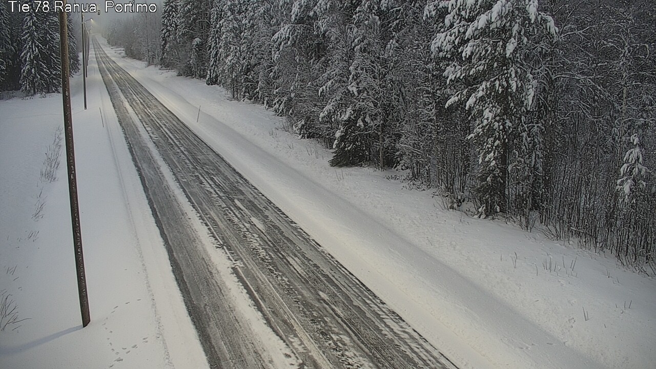 Weather Camera Image Road 78_Ranua, Portimo, Ranua, Lappi