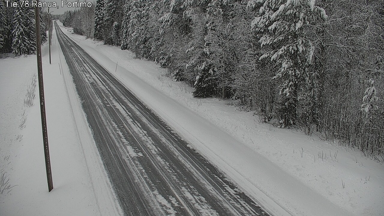 Kelikamerat Kuva Tie 78_Ranua, Portimo, Ranua, Lappi