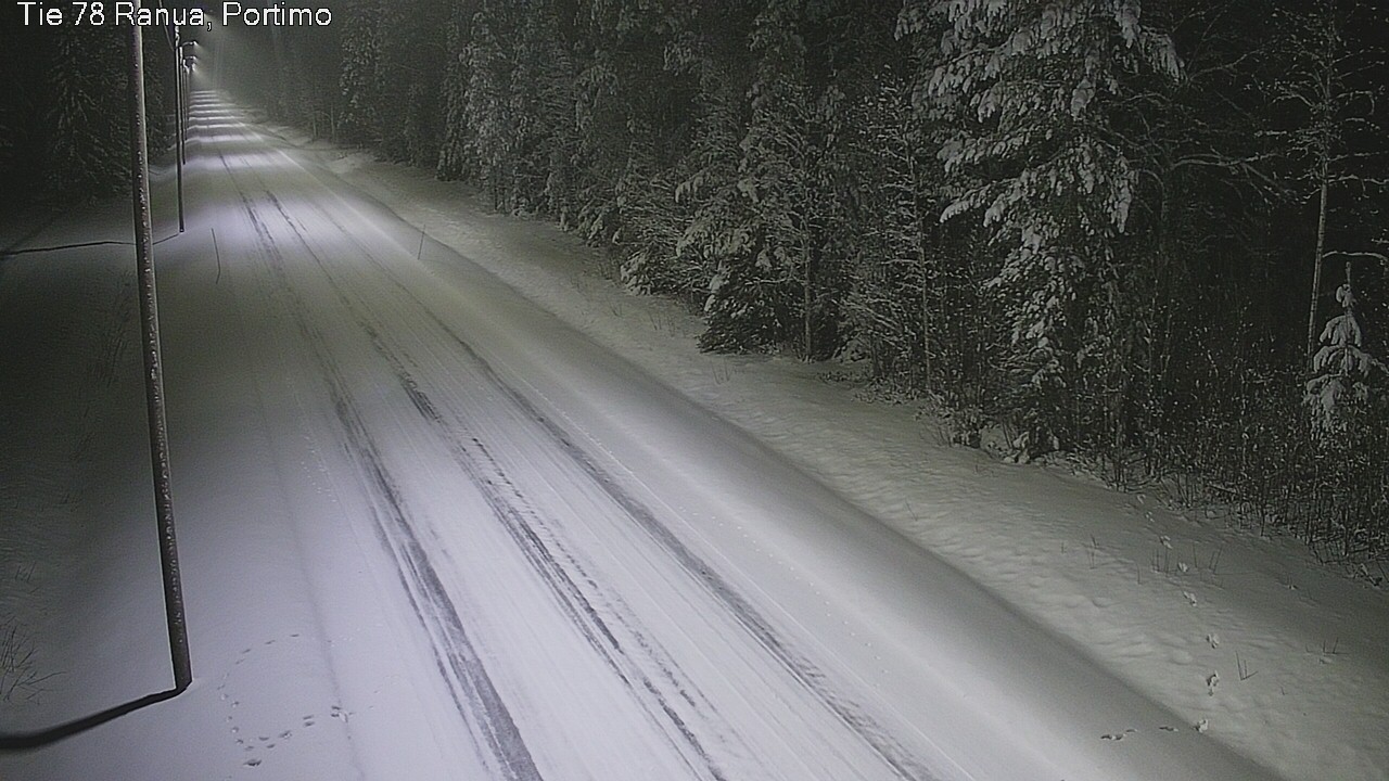 Weather Camera Image Väg 78_Ranua, Portimo, Ranua, Lappi