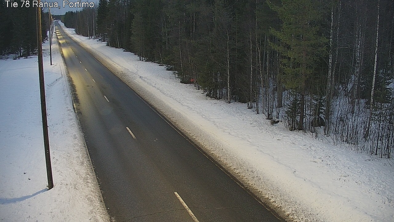 Kelikamerat Kuva Tie 78_Ranua, Portimo, Ranua, Lappi