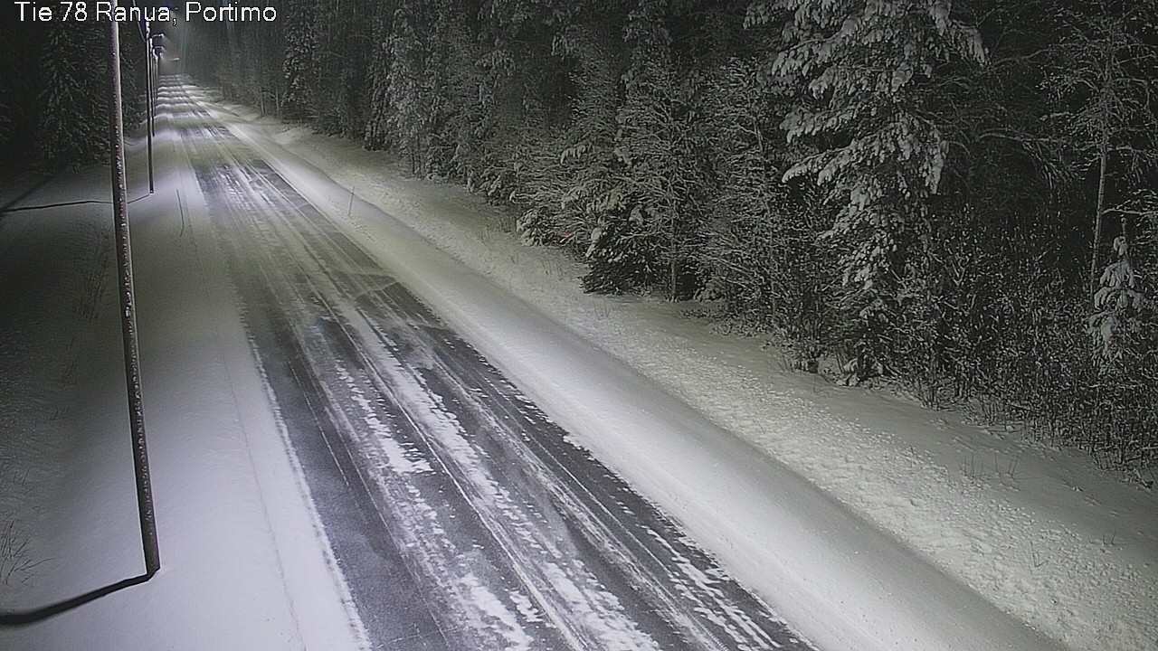 Weather Camera Image Väg 78_Ranua, Portimo, Ranua, Lappi