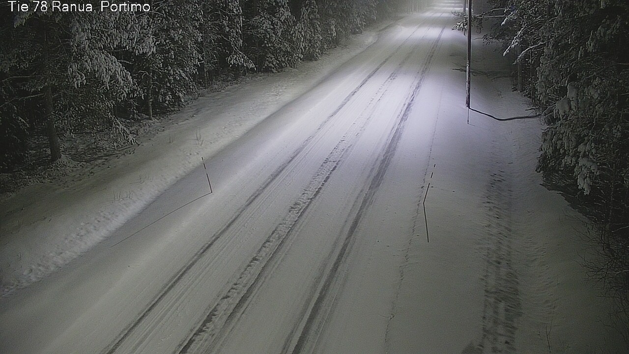 Weather Camera Image Väg 78_Ranua, Portimo, Ranua, Lappi