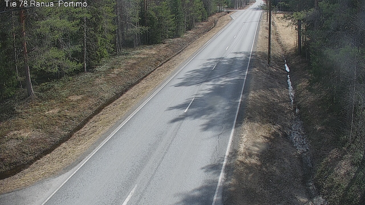 Weather Camera Image Road 78_Ranua, Portimo, Ranua, Lappi