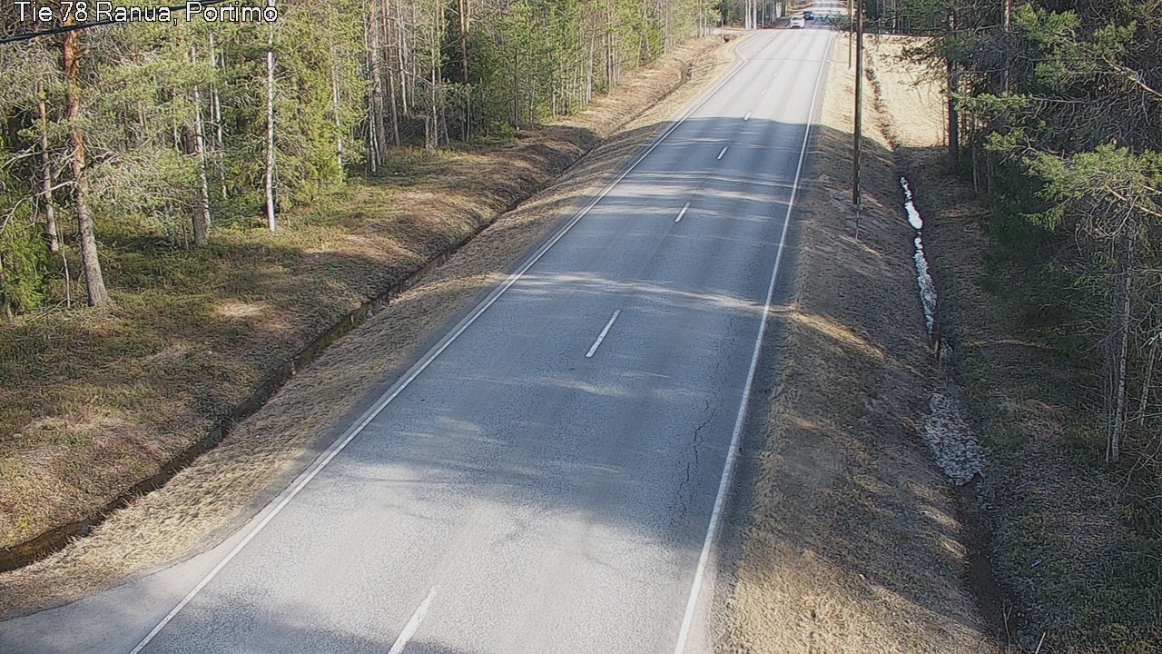 Weather Camera Image Road 78_Ranua, Portimo, Ranua, Lappi