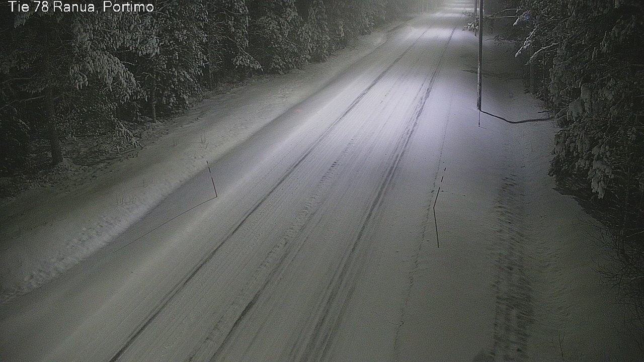Weather Camera Image Väg 78_Ranua, Portimo, Ranua, Lappi