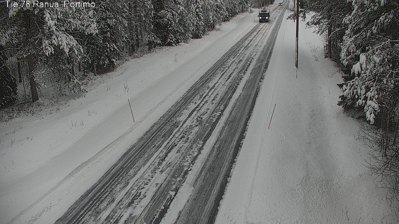Weather Camera Image Väg 78_Ranua, Portimo, Ranua, Lappi
