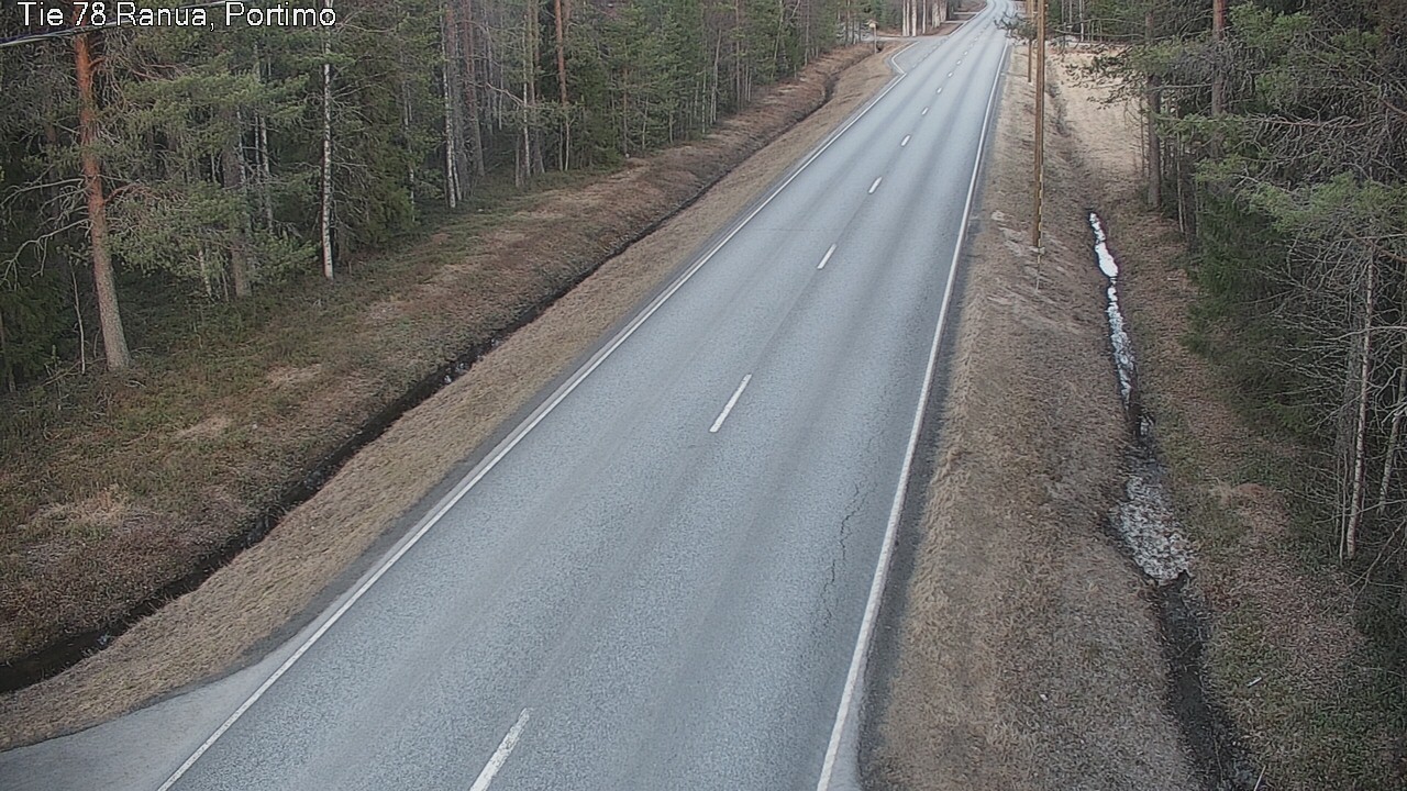 Weather Camera Image Road 78_Ranua, Portimo, Ranua, Lappi