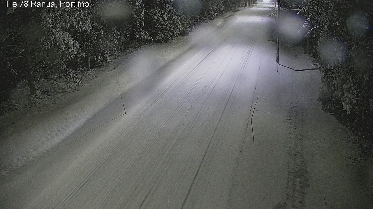 Weather Camera Image Väg 78_Ranua, Portimo, Ranua, Lappi